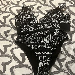 NEW DOLCE AND GABBANA SWIMMING SUIT!